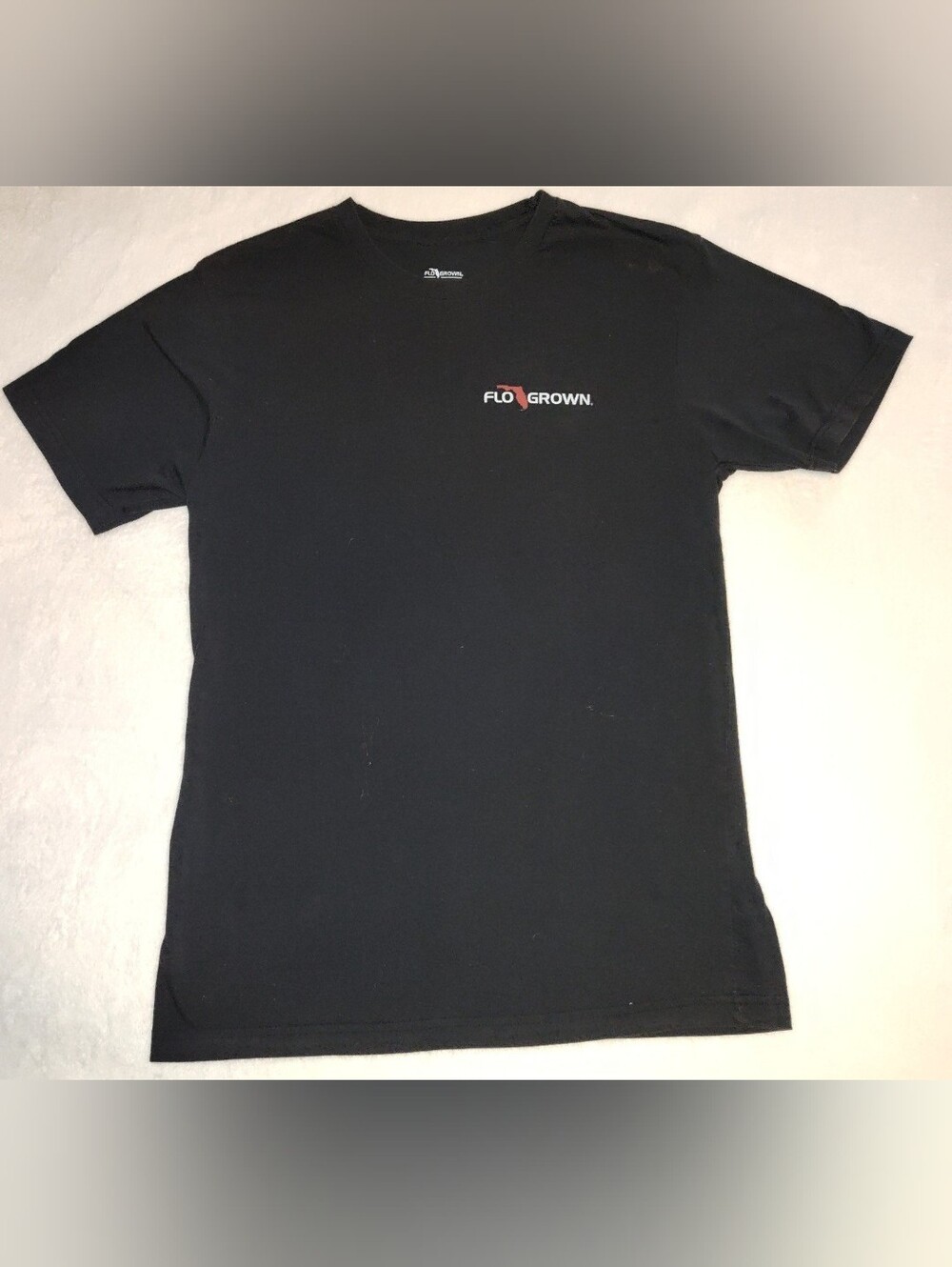FLOGROWN Black Logo Tee